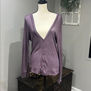 Daydreamer Heathered Purple Knit Top